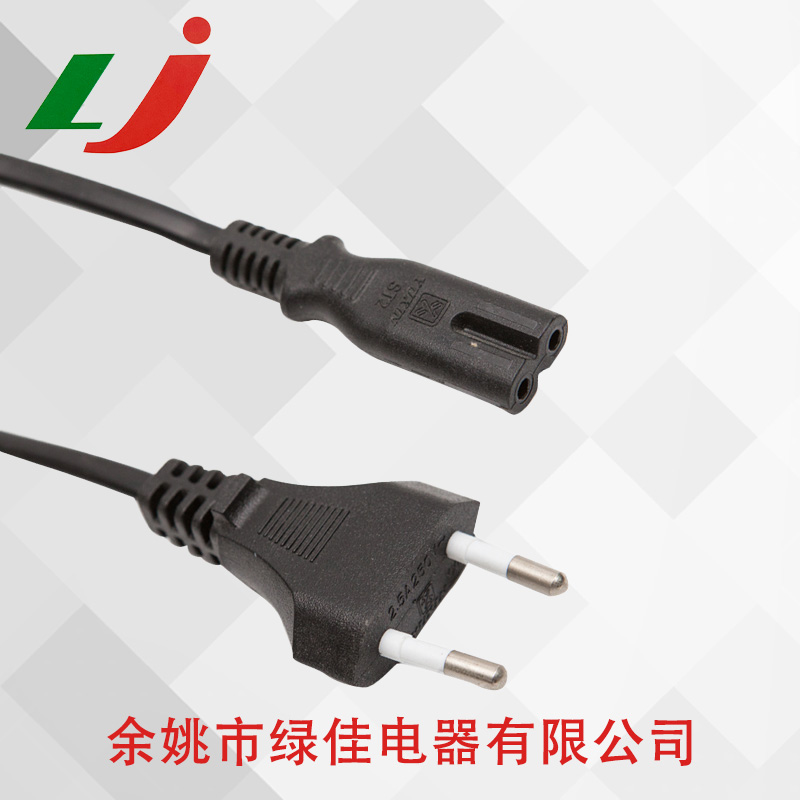 两芯欧标+八字尾1