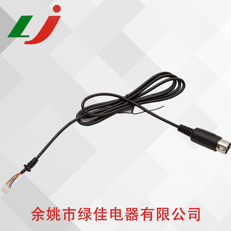 六芯八针连接线