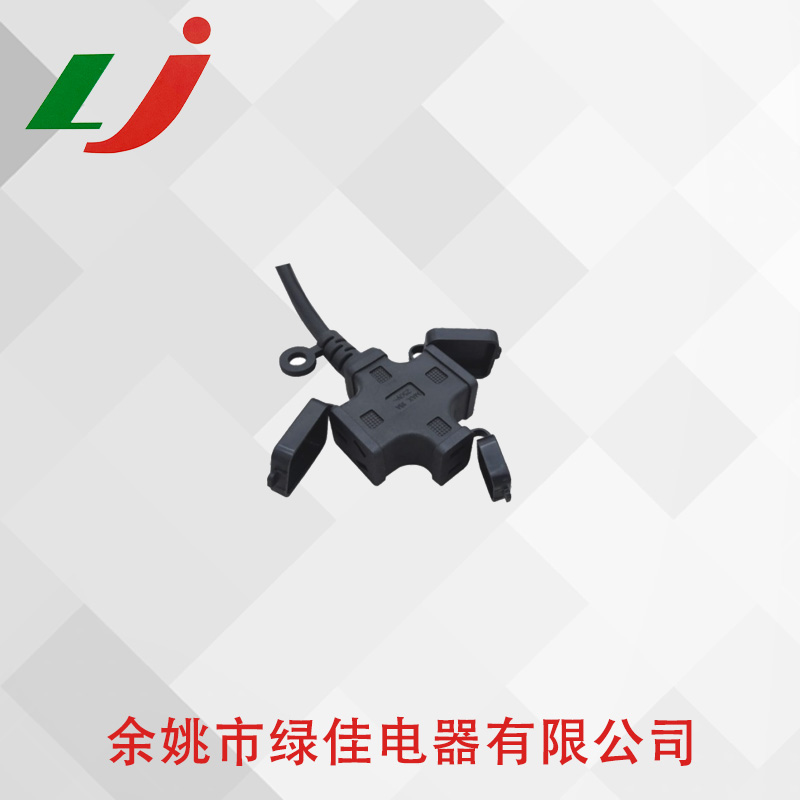 带防尘盖插座 ZT6Y-3P